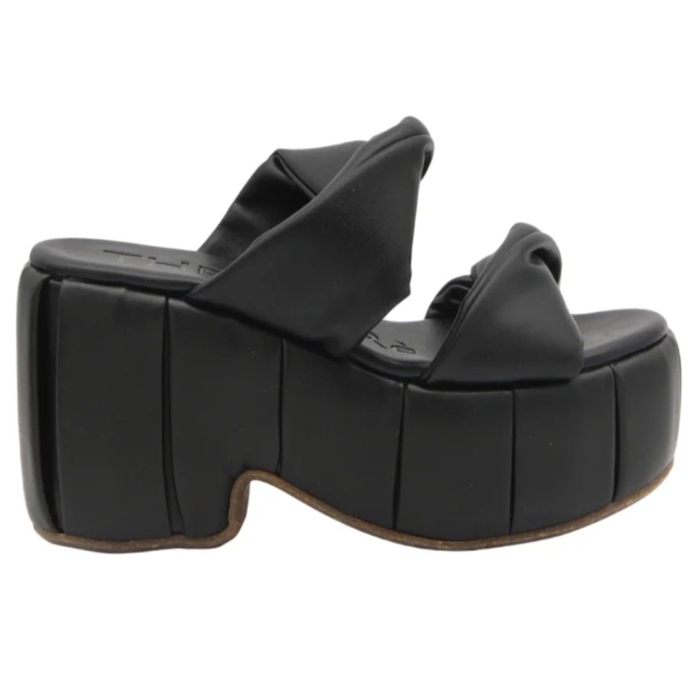 Themoire NWT platform heel sandals - Picture 5 of 12